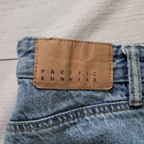 Pacsun Size 24 Jessie High Rise Baggy Light Wash Blue Jeans - Picture 9 of 9